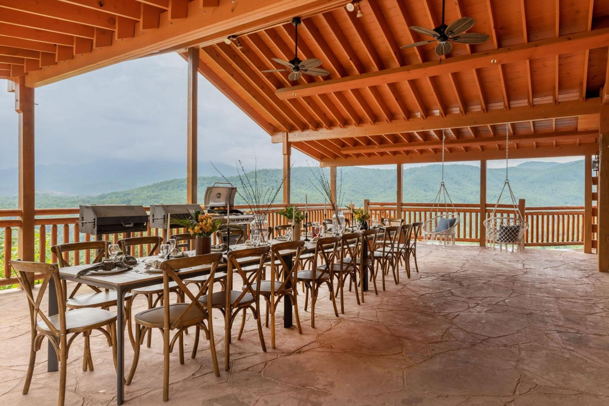 Sugarland By Avantstay Sleeps 28 Home Theatre Two Hot Tubs Indoor Pool Incredible Views Pigeon Forge Exterior foto